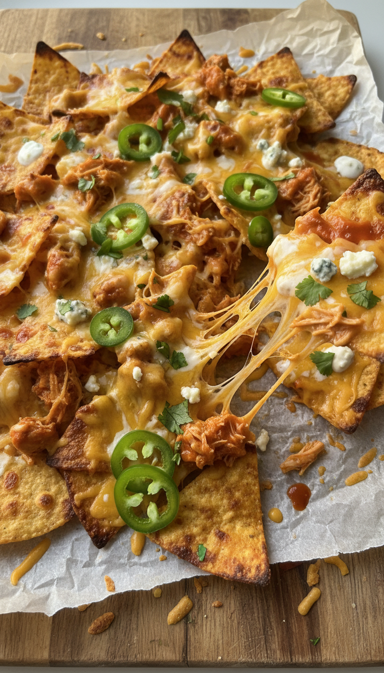 Buffalo Hähnchen Nacho Platte​