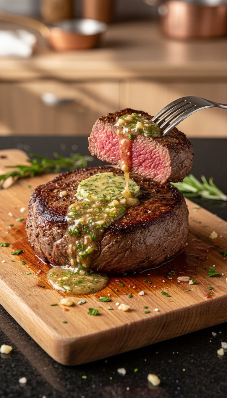 Knoblauch Kräuter Filet Mignon