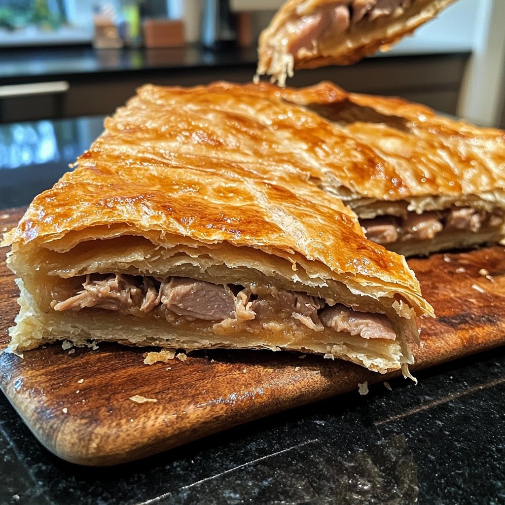 Schweinefilet im Blätterteig