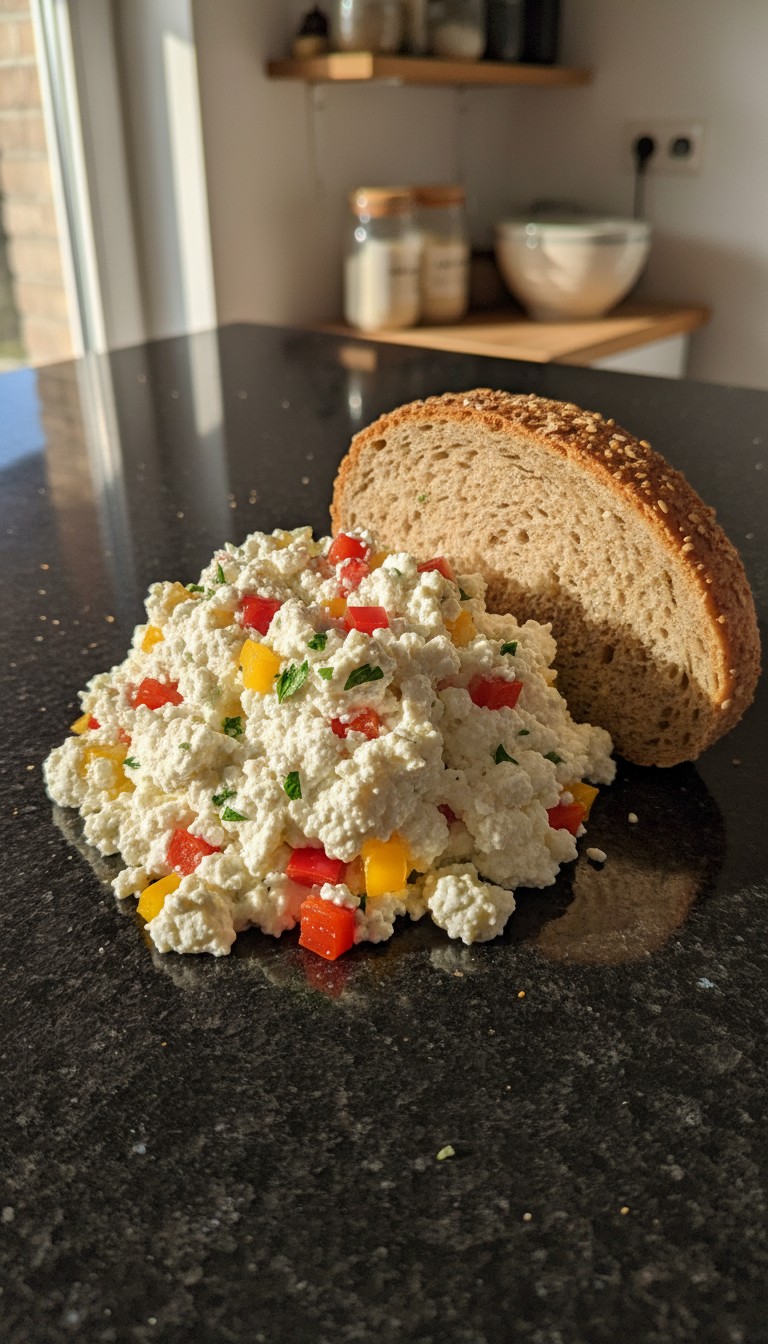 Gemüse Hüttenkäse Aufstrich​