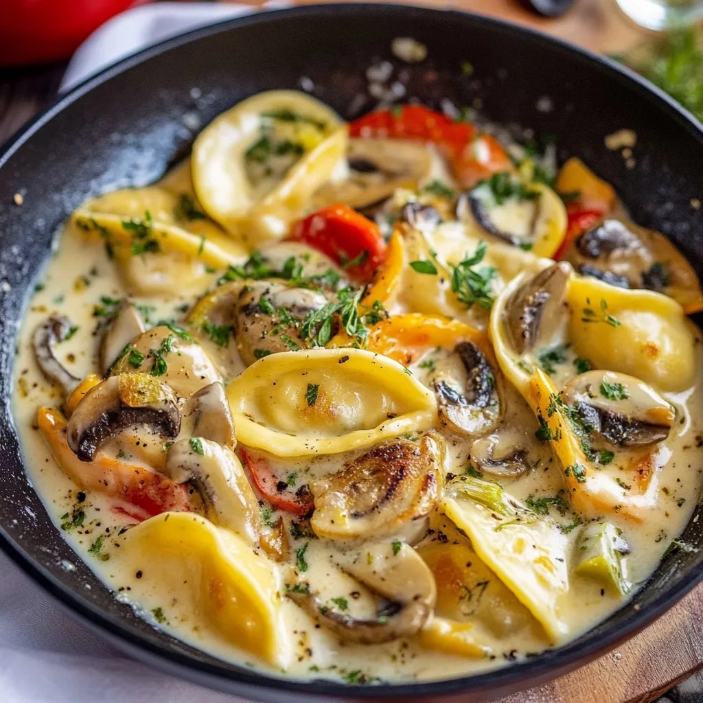 Maultaschen Pfanne mit Gemüse