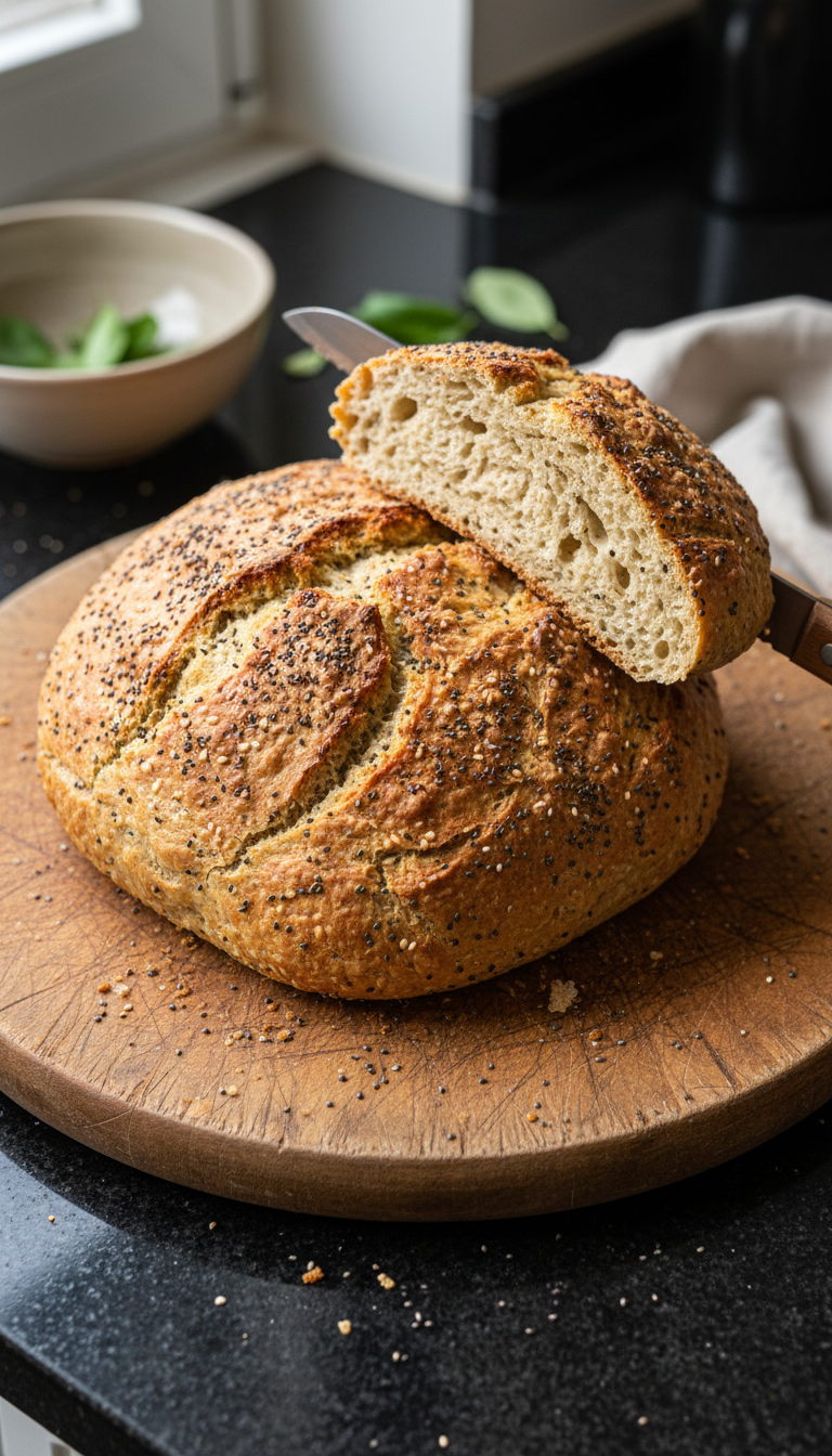 Keto Brot mit Chiasamen