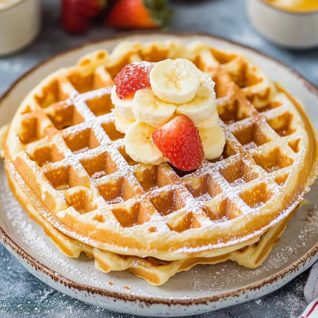 Flauschige Belgische Waffeln (Hausgemacht & So Einfach!)