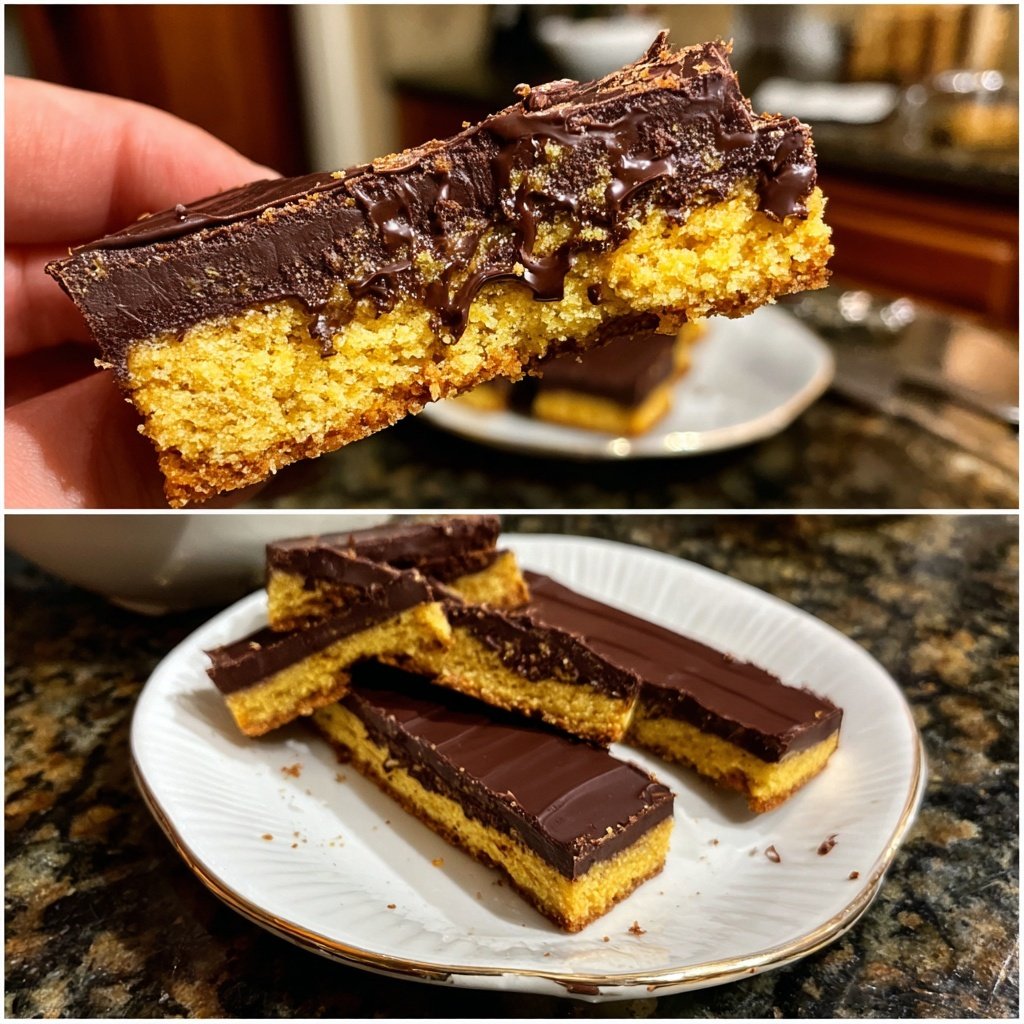 Butterkekse Mit Schokoladenschicht