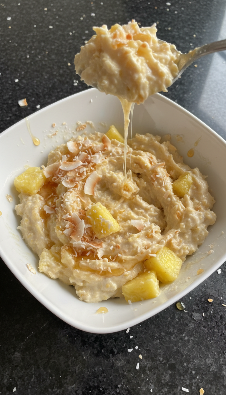 Ananas Kokos Overnight Oats​
