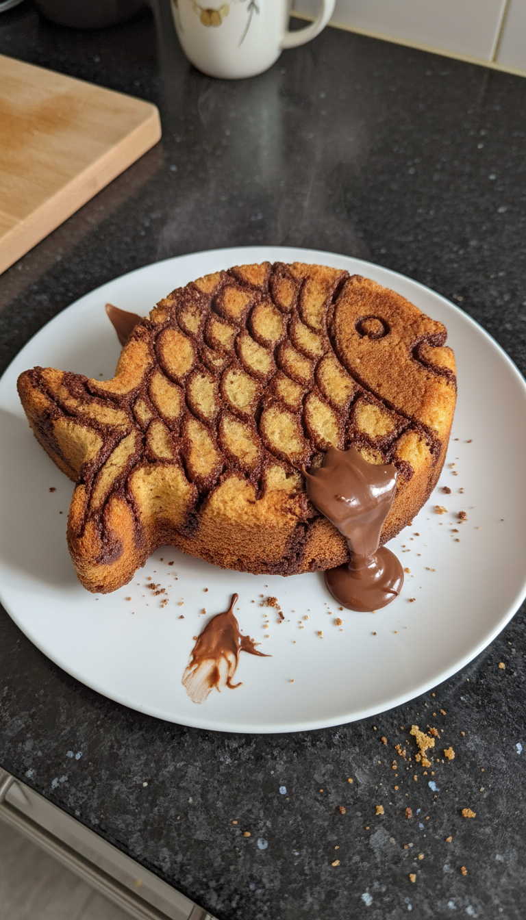 Nutella Swirl Kuchen Fisch Sternzeichen