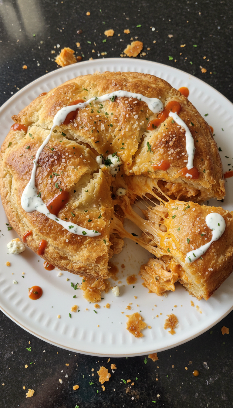 Buffalo Hähnchen Pastete​