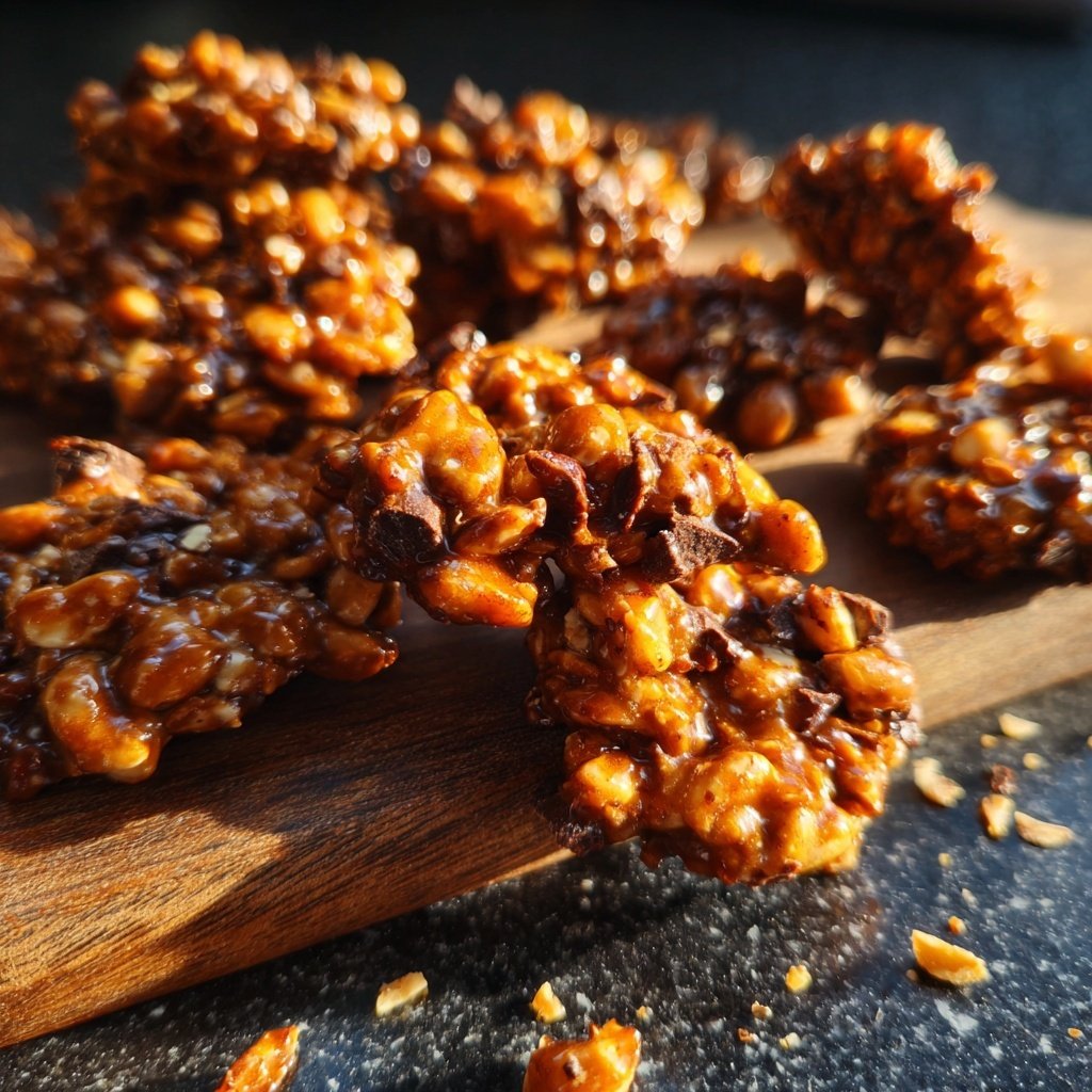 Knusprige Schoko-Gebrannte Mandeln