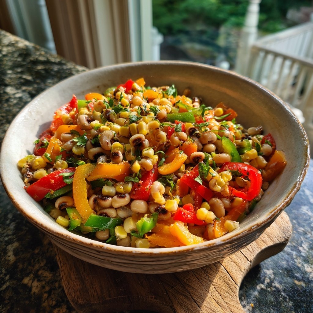 Soul Food Maissalat für Sommerabende