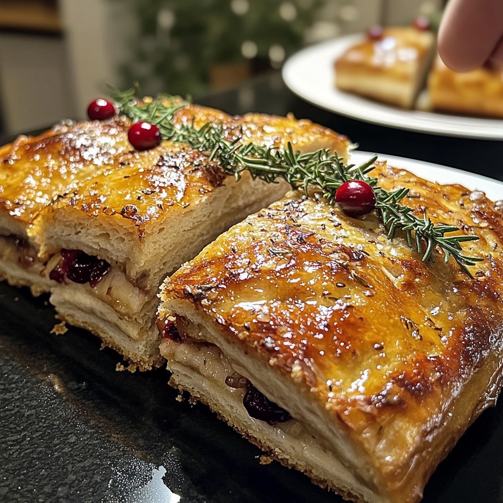 Weihnachtliche Hähnchenbrust